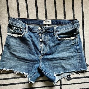 AGOLDE denim shorts size 29